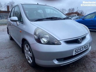 NOTE: ATF Registered Buyers ONLY - Location: Manchester - 2003 HONDA JAZZ SE SPORT CVT 5 DOOR HATCHBACK REG: SG53PGA, 1339cc PETROL, AUTOMATIC, Former Keepers: 6, Keys: No, MOT Expiry date: 26/08/2025