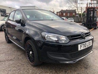 Location: Nottingham - 2010 VOLKSWAGEN POLO S 60 5 Door Hatchback REG: FT10LXX, Keys: No, MOT Expiry date: 31/10/2025, 1198 Petrol, 5 Speed Manual Petrol, Former Keepers: 8