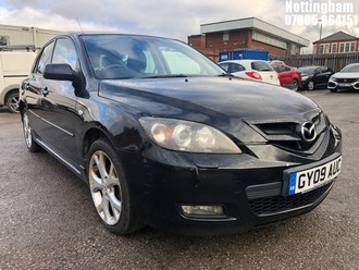 Location: Nottingham - 2009 MAZDA 3 SPORT 105 5 Door Hatchback REG: GY09AUC, Keys: No, MOT Expiry date: 24/10/2025, 1598 Petrol, 5 Speed Manual Petrol, Former Keepers: 5