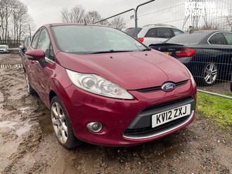 Location: Mitcham - 2012 FORD FIESTA ZETEC 5 Door Hatchback REG: KV12ZXJ, Keys: No, MOT Expiry date: 12/09/2025, 1242 Petrol, 5 Speed Manual Petrol, Former Keepers: 3