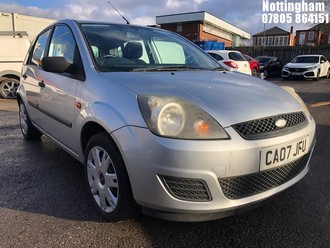 Location: Nottingham - 2007 FORD FIESTA STYLE 5 Door Hatchback REG: CA07JFU, Keys: No, MOT Expiry date: 24/11/2025, 1388 Petrol, 5 Speed Manual Petrol, Former Keepers: 4