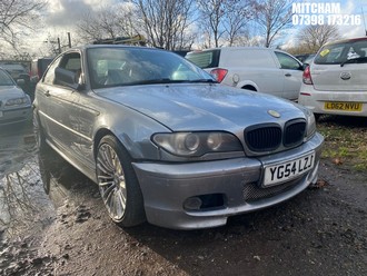 Location: Mitcham - 2004 BMW 325 CI SPORT AUTO Coupe REG: YG54LZJ, Keys: No, MOT Expiry date: 08/12/2023, 2494 Petrol, 5 Speed Auto Petrol, Former Keepers: 11