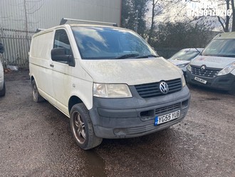 Location: Mitcham - 2005 VOLKSWAGEN TRANSPORTER T28 85 TDI Panel Van REG: YG55YUB, Keys: No, MOT Expiry date: 10/11/2025, 1896 Diesel, 5 Speed Manual Diesel, Former Keepers: 5