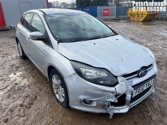 Location: Peterborough - 2012 FORD FOCUS EDGE TDCI 115 5 Door Hatchback REG: FE12YAJ, Keys: No, MOT Expiry date: 10/11/2025, 1560 Diesel, 6 Speed Manual Diesel, Former Keepers: 7