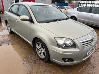 Location: Peterborough - 2006 TOYOTA AVENSIS T3-X 5 Door Hatchback REG: SD56UVB, Keys: No, MOT Expiry date: 27/10/2025, 1794 Petrol, 5 Speed Manual Petrol, Former Keepers: 6