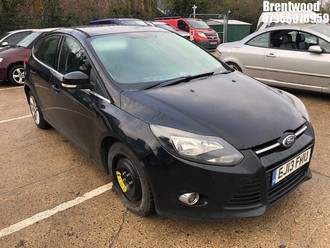 Location: Brentwood - 2013 FORD FOCUS TITANIUM TURBO 5 Door Hatchback REG: EJ13FHU, Keys: No, MOT Expiry date: 28/05/2026, 998 Petrol, 6 Speed Manual Petrol, Former Keepers: 2