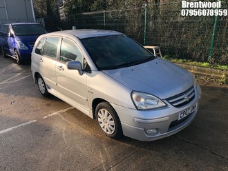 Location: Brentwood - 2007 SUZUKI LIANA GLX AUTO 5 Door Hatchback REG: CP07UWH, Keys: No, MOT Expiry date: 16.02.2026, 1586 Gas Bi Fuel, 4 Speed Auto Petrol, Former Keepers: 5
