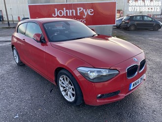Location: South Wales - 2014 BMW 116D EFFICIENTDYNAMICS 3 Door Hatchback REG: WN14DNJ, Keys: No, MOT Expiry date: 15-03-2025, 1598 Diesel, 6 Speed Manual Diesel, Former Keepers: 6