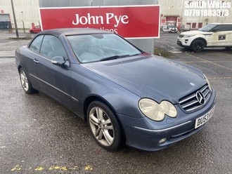 Location: South Wales - 2003 MERCEDES CLK 320 AVANTGARDE AUTO Convertible REG: DU53KVZ, Keys: No, MOT Expiry date: 07/03/2025, 3199 Petrol, 5 Speed Auto Petrol, Former Keepers: 6
