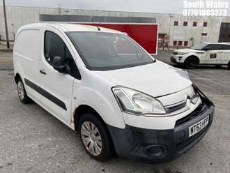 Location: South Wales - 2014 CITROEN BERLINGO 625 ENTERPRISE H Panel Van REG: MT63HFP, Keys: No, MOT Expiry date: 17-01-2025, 1560 Diesel, 5 Speed Manual Diesel, Former Keepers: 3