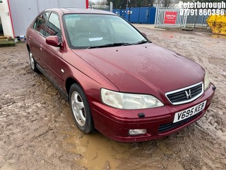 NOTE: ATF Registered Buyers ONLY - Location: Peterborough - 2000 HONDA ACCORD VTEC SE EXEC 5 Door Hatchback REG: V695KEB, Keys: No, 1997 Petrol, 5 Speed Manual Petrol, Former Keepers: 2