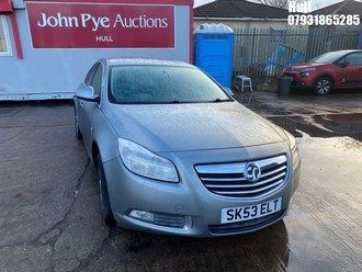 Location: Hull - 2011 VAUXHALL INSIGNIA SRI NAV 128 CDTI 5 Door Hatchback REG: SK53ELT, Keys: No, MOT Expiry date: 07/08/2025, 1956 Diesel, 6 Speed Manual Diesel, Former Keepers: 6