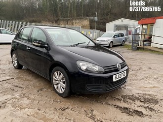 Location: Leeds - 2012 VOLKSWAGEN GOLF MATCH TDI 5 Door Hatchback REG: RJ12FGD, Keys: No, MOT Expiry date: 22-01-2026, 1598 Diesel, 5 Speed Manual Diesel, Former Keepers: 7
