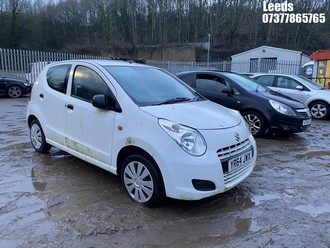 Location: Leeds - 2014 SUZUKI ALTO SZ 5 Door Hatchback REG: YR64JWX, Keys: No, MOT Expiry date: 22-01-2024, 996 Petrol, 5 Speed Manual Petrol, Former Keepers: 2