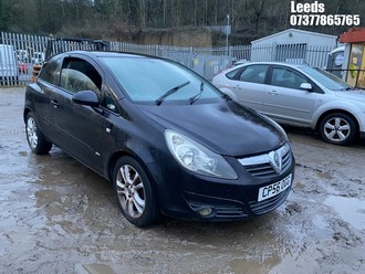 Location: Leeds - 2007 VAUXHALL CORSA SXI A/C AUTO 3 Door Hatchback REG: CP56OGG, Keys: No, MOT Expiry date: 18-04-2026, 1364 Petrol, 5 Speed Auto Petrol, Former Keepers: 6