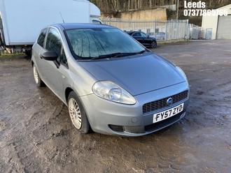 Location: Leeds - 2007 FIAT GRANDE PUNTO ACTIVE 65 3 Door Hatchback REG: FY57ZYD, Keys: No, MOT Expiry date: 29-09-2023, 1242 Petrol, 5 Speed Manual Petrol, Former Keepers: 8