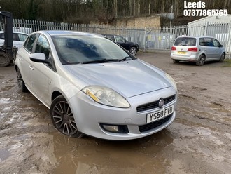 Location: Leeds - 2009 FIAT BRAVO ACTIVE 120 T-JET 5 Door Hatchback REG: YS58FVB, Keys: No, MOT Expiry date: 01-11-2025, 1368 Petrol, 6 Speed Manual Petrol, Former Keepers: 8