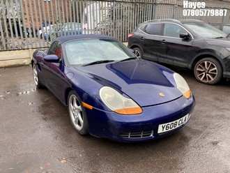 Location: HAYES / HEATHROW - 2001 PORSCHE BOXSTER S Convertible REG: Y608CLA, 3179cc Petrol, 6 Speed Manual Petrol, Former Keepers: 4, Keys: No, MOT: Expiry date14/09/2026