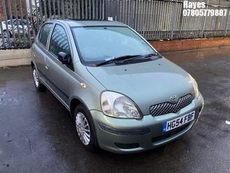 Location: Hayes - 2004 TOYOTA YARIS T3 5 Door Hatchback REG: HG54FBF, Keys: No, MOT Expiry date: 20/02/2026, 998 Petrol, 5 Speed Manual Petrol, Former Keepers: 4