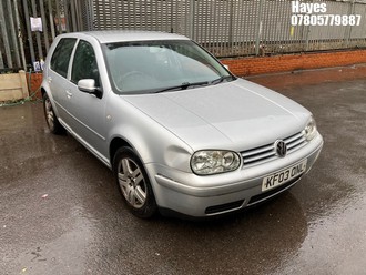 Location: Hayes - 2003 VOLKSWAGEN GOLF GT TDI 5 Door Hatchback REG: KF03ONL, Keys: No, MOT Expiry date: 11/07/2025, 1896 Diesel, 6 Speed Manual Diesel, Former Keepers: 2
