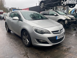 Location: Stapleford - 2013 VAUXHALL ASTRA SRI CDTI ECOFLEX S/ 5 Door Hatchback REG: VX13PVK, Keys: Yes, MOT Expiry date: 15/07/2026, 1686 Diesel, 6 Speed Manual Diesel, Former Keepers: 3