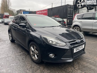 Location: Stapleford - 2012 FORD FOCUS ZETEC TURBO 5 Door Hatchback REG: SH12HTL, Keys: Yes, MOT Expiry date: 18/01/2026, 998 Petrol, 5 Speed Manual Petrol, Former Keepers: 3