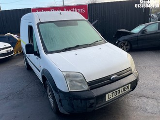 Location: Stapleford - 2009 FORD TRANSIT CONN T230 L90 Panel Van REG: LT09UEN, Keys: No, MOT Expiry date: 18/02/2026, 1753 Diesel, 5 Speed Manual Diesel, Former Keepers: 12