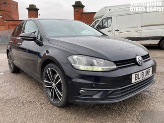 Location: Nottingham - 2018 VOLKSWAGEN GOLF SE TDI BMT 5 Door Hatchback REG: BL18UNF, 1598cc Diesel, 5 Speed Manual Diesel, Former Keepers: 2, Keys: Yes, MOT Expiry date: 31/08/2026