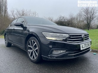 Location: Birmingham - 2021 VOLKSWAGEN PASSAT SEL TSI S-A 4 DOOR SALOON REG: AJ70DKE, 1498CC PETROL, 7 SPEED S-AUTO PETROL, Former Keepers: 5, Keys: Yes, MOT Expiry date: 09/04/2026