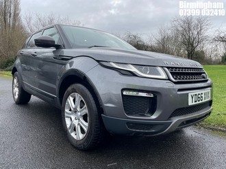 Location: Birmingham - 2016 LAND ROVER RANGE ROVER EVOQUE SE TEC ESTATE REG: YD66XVX, 1999CC DIESEL, 6 SPEED MANUAL DIESEL, Former Keepers: 2, Keys: Yes, MOT Expiry date: 17/10/2026