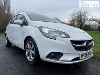 Location: Birmingham - 2016 VAUXHALL CORSA ENERGY AC ECOFLEX 5 DOOR HATCHBACK REG: WK66YSU, 1398CC PETROL, 5 SPEED MANUAL PETROL, Former Keepers: 3, Keys: Yes, MOT Expiry date: 27/06/2026