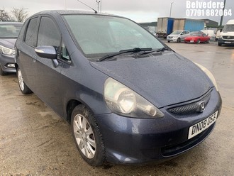 Location: Belvedere - 2008 HONDA JAZZ SE CVT 5 Door Hatchback REG: DN08OSZ, 1339cc Petrol, Variable Speed Auto Petrol, Former Keepers: 4, Keys: No, MOT Expiry date: 12.03.2026