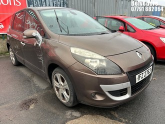 Location: Belvedere - 2011 RENAULT SCENIC DYNAMIQUE TTOM VVT MPV REG: IFZ2763, Keys: No, MOT Expiry date: 20/09/2025, 1598 Petrol, 6 Speed Manual Petrol, Former Keepers: 3