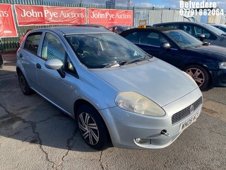 Location: Belvedere - 2008 FIAT GRANDE PUNTO ACTIVE 65 5 Door Hatchback REG: WN08WCY, Keys: No, MOT Expiry date: 22/01/2026, 1242 Petrol, 5 Speed Manual Petrol, Former Keepers: 9