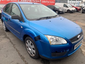 Location: Belvedere - 2005 FORD FOCUS LX 5 Door Hatchback REG: NG05KVU, Keys: No, MOT Expiry date: 01/12/2025, 1596 Petrol, 5 Speed Manual Petrol, Former Keepers: 4