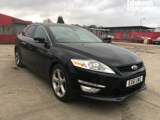 Location: Edinburgh - 2011 FORD MONDEO TI-NUM X SPTTDCI A 5 Door Hatchback REG: EX61UWD, Keys: No, MOT Expiry date: 10/02/2026, 2179 Diesel, 6 Speed Auto Diesel, Former Keepers: 5