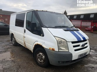 Location: Edinburgh - 2011 FORD TRANSIT 85 T260S FWD Panel Van REG: PE61AKV, Keys: No, MOT Expiry date: 20/02/2026, 2198 Diesel, 5 Speed Manual Diesel, Former Keepers: 10