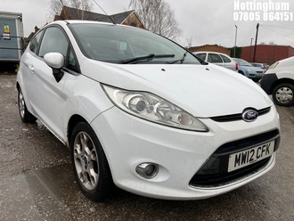 Location: Nottingham - 2012 FORD FIESTA ZETEC 3 Door Hatchback REG: MW12CFK, Keys: Yes, MOT Expiry date: 25/07/2026, 1242 Petrol, 5 Speed Manual Petrol, Former Keepers: 6