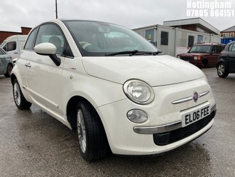 Location: Nottingham - 2012 FIAT 500 LOUNGE 3 Door Hatchback REG: EL06FEE, Keys: No, MOT Expiry date: 09/12/2026, 1242 Petrol, 5 Speed Manual Petrol, Former Keepers: 8