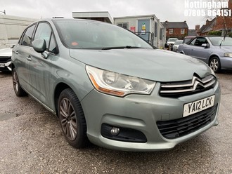 Location: Nottingham - 2012 CITROEN C4 VTR+ HDI 110 5 Door Hatchback REG: YA12LCK, Keys: No, MOT Expiry date: 08/11/2025, 1560 Diesel, 6 Speed Manual Diesel, Former Keepers: 2