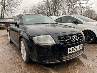 NOTE: ATF Registered Buyers ONLY - Location: Mitcham - 2005 AUDI TT QUATTRO(250 BHP) Coupe REG: NA05LVW, Keys: No, 3189 Petrol, 6 Speed Manual Petrol, Former Keepers: 2