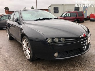 Location: Nottingham - 2008 ALFA ROMEO 159 LUSSO MPI 16V 4 Door Saloon REG: GJ08FPL, Keys: Yes, MOT Expiry date: 22/07/2025, 1796 Petrol, 5 Speed Manual Petrol, Former Keepers: 8