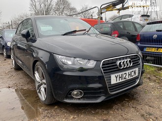 Location: Mitcham - 2012 AUDI A1 SPORT TFSI 3 Door Hatchback REG: YH12HCN, Keys: No, MOT Expiry date: 09/10/2025, 1390 Petrol, 6 Speed Manual Petrol, Former Keepers: 3