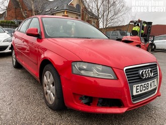 Location: Nottingham - 2008 AUDI A3 138 TDI S-A 5 Door Hatchback REG: EO58KTL, Keys: No, MOT Expiry date: 24/09/2024, 1968 Diesel, 6 Speed Semi Auto Diesel, Former Keepers: 4