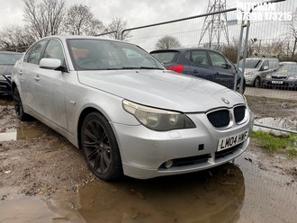 Location: Mitcham - 2004 BMW 530D SE AUTO 4 Door Saloon REG: LM04HWF, Keys: No, MOT Expiry date: 23/03/2026, 2993 Diesel, 6 Speed Auto Diesel, Former Keepers: 10