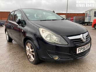 Location: Nottingham - 2006 VAUXHALL CORSA SXI A/C CDTI 5 Door Hatchback REG: FP56KVF, Keys: No, MOT Expiry date: 11/09/2025, 1248 Diesel, 6 Speed Manual Diesel, Former Keepers: 3