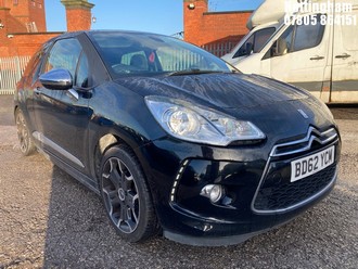 Location: Nottingham - 2012 CITROEN DS3 AIRDREAM DSPORT PLUS 3 DOOR HATCHBACK REG: BD62YCM, 1560cc DIESEL, 6 SPEED MANUAL DIESEL, Former Keepers: 2, Keys: Yes, MOT Expiry date: 02/11/2026