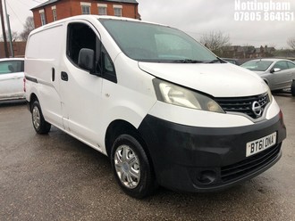 Location: Nottingham - 2012 NISSAN NV200 SE DCI Car Derived Van REG: BT61ONA, Keys: No, MOT Expiry date: 18/09/2025, 1461 Diesel, 5 Speed Manual Diesel, Former Keepers: 7