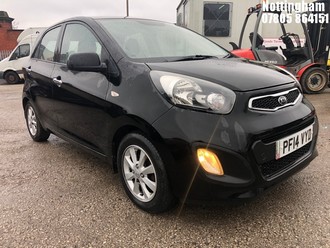 Location: Nottingham - 2014 KIA PICANTO VR7 5 Door Hatchback REG: PF14VYD, 998cc Petrol, 5 Speed Manual Petrol, Former Keepers: 4, Keys: Yes, MOT Expiry date: 02/12/2026