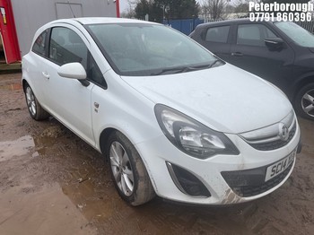 Location: Peterborough - 2014 VAUXHALL CORSA EXCITE ECOFEX 3 Door Hatchback REG: SC14XLS, Keys: No, MOT Expiry date: 05/10/2024, 998 Petrol, 5 Speed Manual Petrol, Former Keepers: 3